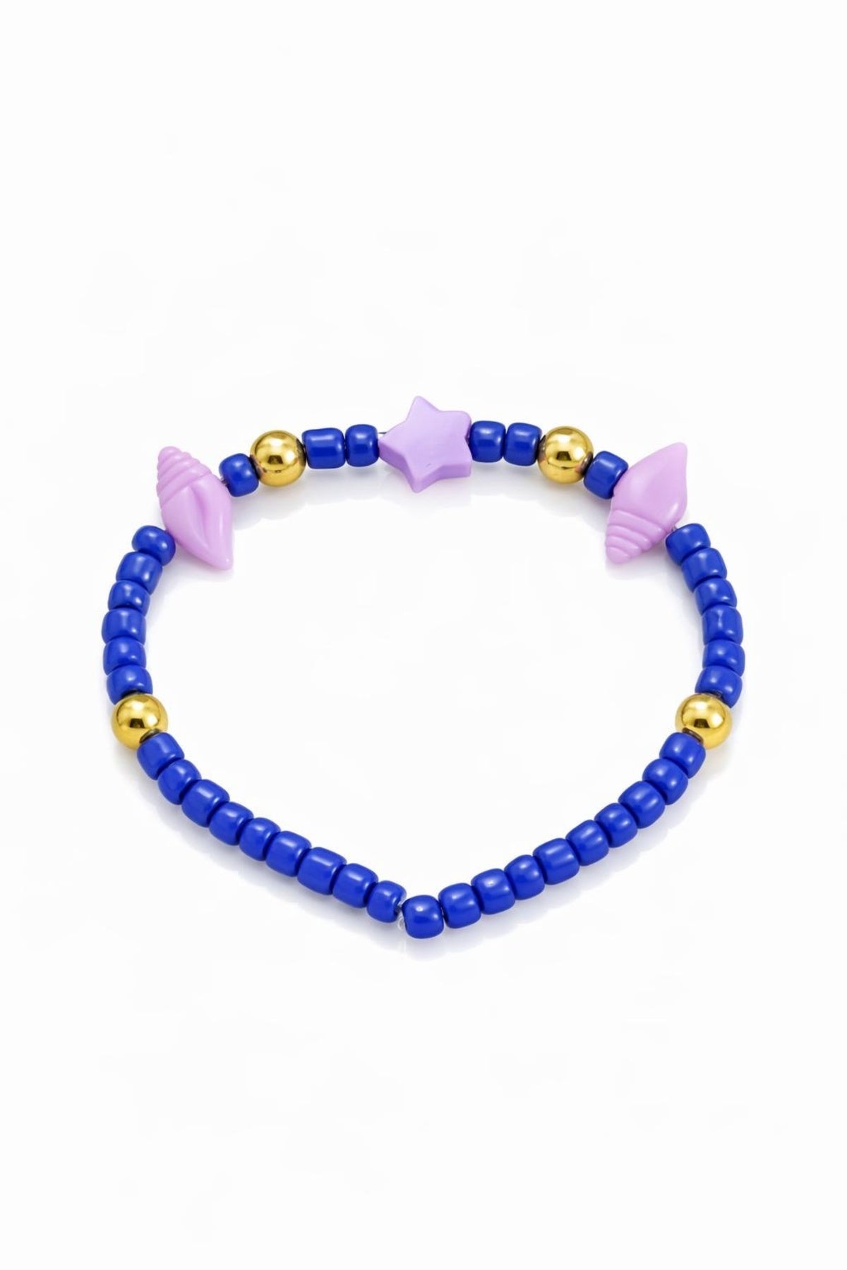 Mavi Boncuk Çocuk Bileklik- Sevimli Figür Detay