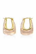 Pembe-Gold Küpe