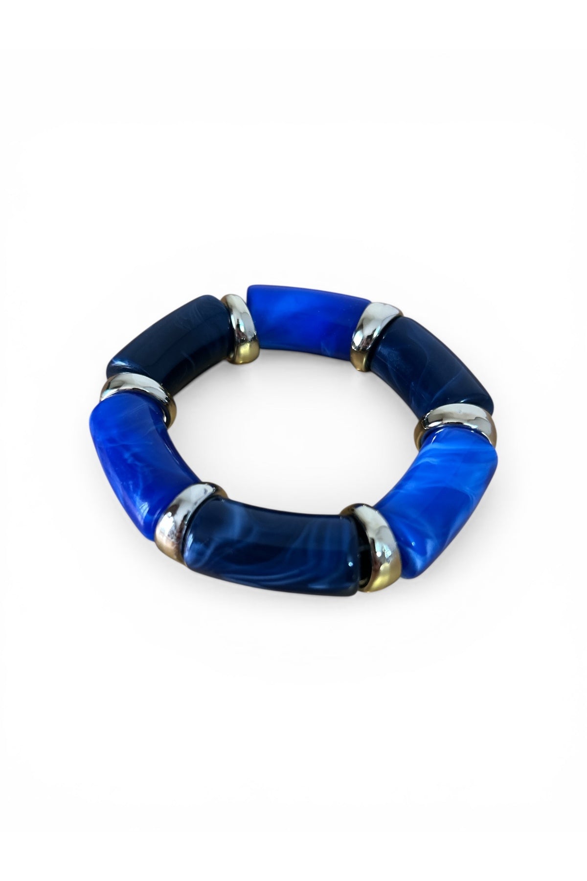 Lacivert Renk Kemik Bileklik