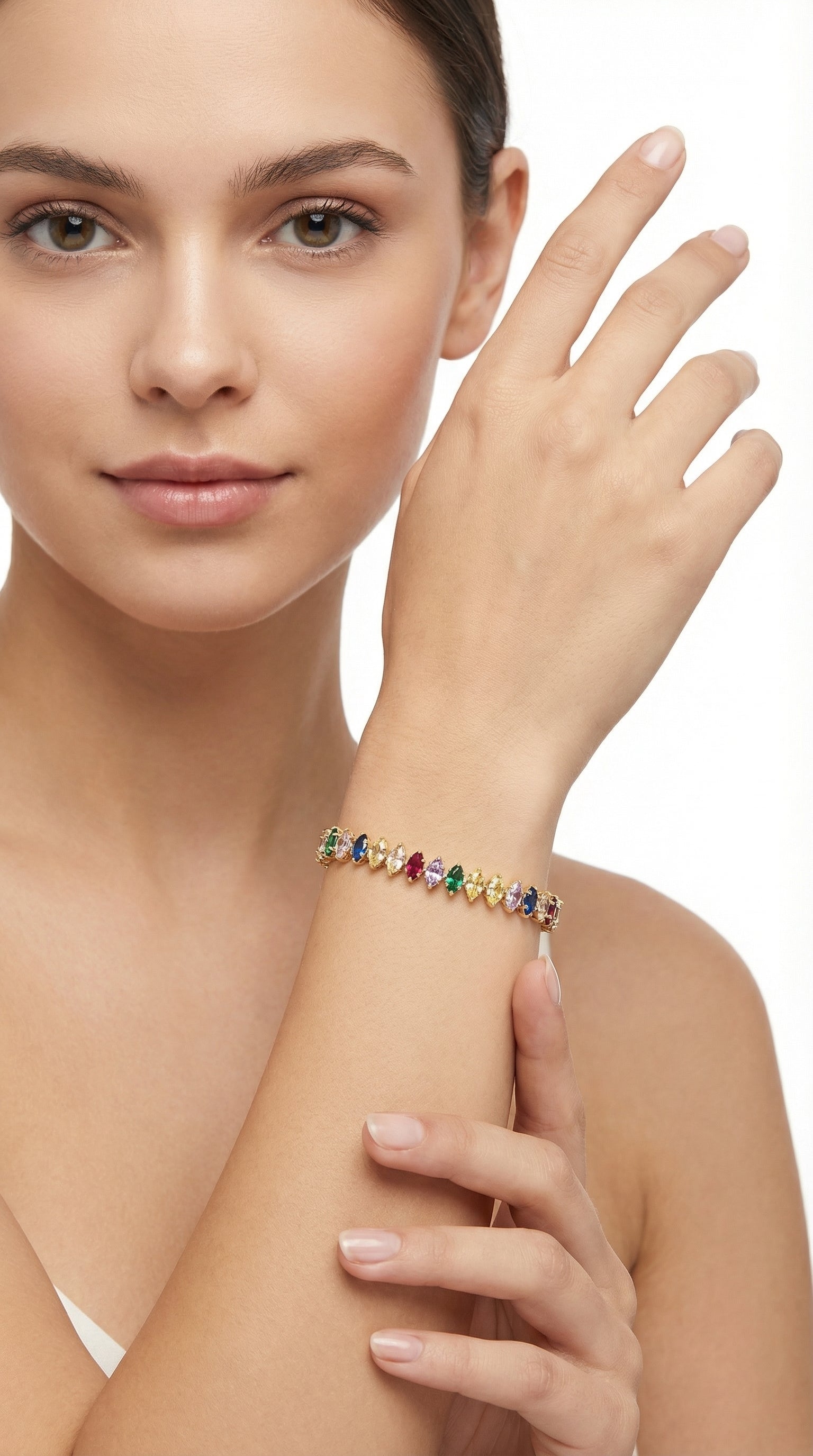 Vip Baget Renkli Su Yolu Kadın Bileklik